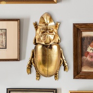 Gold Syrphid for beetle Wall Decor: Elegant for Beetle Design for Home Decor