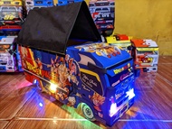mainan anak/miniatur truk oleng/dragonball/truk oleng/miniatur truk oleng termurah/miniatur truk kayu/miniatur truk lampu kelap kelip
