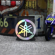 YAMAHA logo sticker RSZ100 YZF XMAX155 XMAX300 NMAX155 TMAX560 R15 R1 R3 R6 MT-03 MT-07 MT-09 MT-10 motorcycle laser sticker reflective sticker