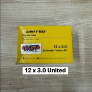 Bicycle Inner Tube Jumbo United Kenda Platinum 12 x 3.0/ 16 x 3.0/ 18 x 3.0/ 20 x 3.0 Universal