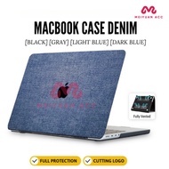 Denim Jeans Macbook Case For Macbook Air M1 M2 Pro 13 Inch Macbook Hardcase Compact Slim Design - MY
