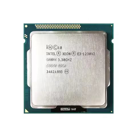 Intel Xeon E3 1230 V2 E3 1230V2 Used 3.3 GHz 8M 69W CPU Processor LGA 1155