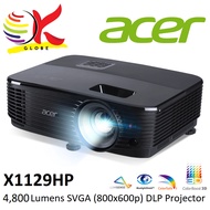ACER X1129HP 4,800 ANSI LUMENS DLP PROJECTOR / X1123HP 4,000 ANSI LUMENS PROJECTOR SVGA 800x600 INPU