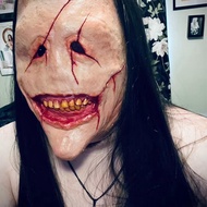 Haunted Devil Full-Face Masks Scary Halloween Cosplay Creepy Mask