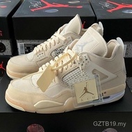 Off white basketball off white off x air jordan 4 retro sp cream/sail aj4 cv9388-100 for women and s