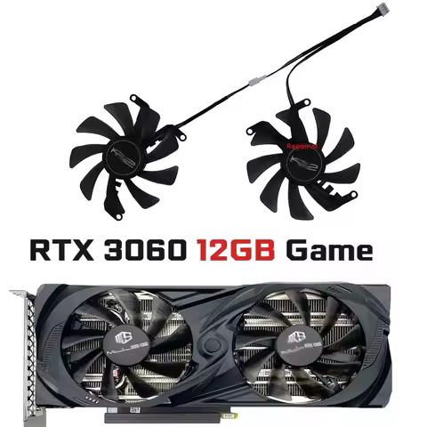 2Pcs/Set,T129215SU,VGA Cooler,Video Cards Fan,For MLLSE RTX 3060 12GB,MLLSE RTX2060 SUPER 8G,Replace