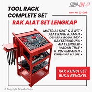 PROMO- GRIP-ON TOOL RACK COMPLETE SET RAK ALAT BENGKEL LENGKAP + ISI 23-009 - STREETPRIDE