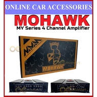 Mohawk MY Series 4 Channel High Power Amplifier MY240.4 Power Amp 4ch Car Amplifier