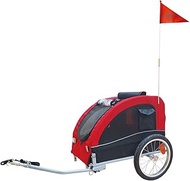 Nobby 62396 Bicycle Trailer Senlima M W 63 x H 68 x L 75/137 cm up to 25 kg