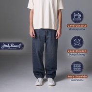 Jack Russel - Men Jeans กางเกงยีนส์ผู้ชาย ทรงขาบาน - Klassik J-6001/RB Baggy Low Rise Wide Leg Rust