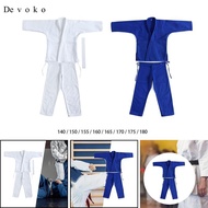 [Cuticate1] Judo Gi Clothing Breathable Martial Arts Suits Taekwondo Suit for Competition