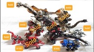 (睇內容)Zoids 索斯機械獸 電池 上鏈 可動 模型