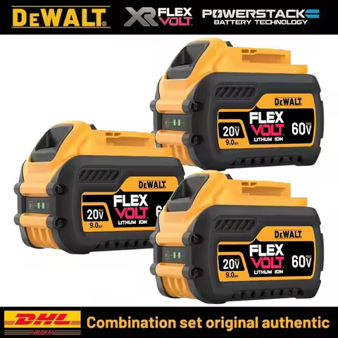 100% Genuine Dewalt 20V Battery, 6.0Ah 9.0Ah Battery DCB200 DCB609 DCB206 DCB606 For Dewalt Power To
