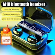 HearGo M10 HeadphoneTWS Earphone Bluetooth With Microphone For Wireless Earbud HIFI Waterproof In-ea