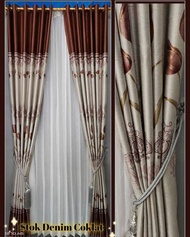 gorden murah.tirai minimalis. jendela. hordeng pintu kamar. dekorasi murah .akseoris garden
