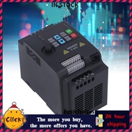 bestchoices 2.2KW 3HP VFD Variable Frequency Drive Mini Converter AC 380V to 0380V Motor Control Inv