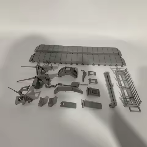 Metal M1A2 Abrams TUSKI RC Tank Upgrade Spare for Heng Long Tamiyaya Trumpter 1/16 Plastic 3918 Tank