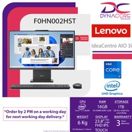 LENOVO IdeaCentre AIO 3 F0HN002HST (i7-13620H/16GB/1TB/UHD/23.8" FHD-TOUCH/WIN11H) 3YR ON-SITE WARRA