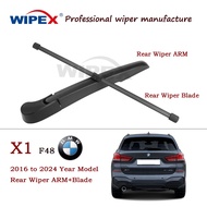 2016 to 2024 BMW X1 F48 Rear Wiper Assembly (Set/Arm/Blade/Nut Cover Cap) BMW X1 E48 Car Back ARM+Bl