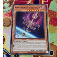 [ Peanut ] Yugioh Monster Card CR02-AE177 World Legacy - "World Wand" (N)