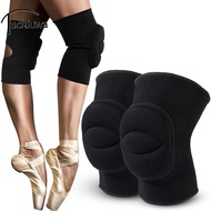 tachiuwa Comfortable Dance Knee Pads Shock Absorbing Knee Guard Protective Sleeve for Stretching Spo