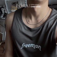 Dây chuyền Bạc Ý S925 Lora Necklace Dạng Mắt Xích Cho Nam