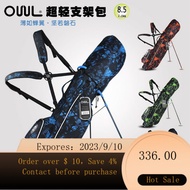 🧸10 days toAuthenticouulGolf Bag Ultra-Light Bracket Bag Waterproof Fabric Backpack Tripod Bag Men's and Women's Club Ba