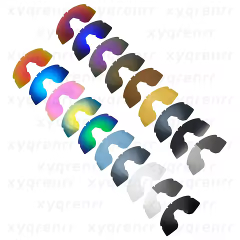 xyqrenrr thick of 1.0 mm Polarized Replacement Lenses for Oakley Hydra OO9229 Sunglass-Over 19 color