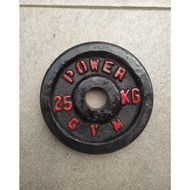 Cash on Delivery Plate Dumbell 25kg Weight Barbell