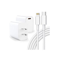iPhone Charger 20W PD Fast Charging PSE/MFi Certified USB-C Charger USB C to Lightning Cable 1.8m Included Type