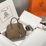 全手縫💯Hermes bolide 25 大象灰