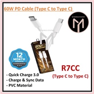 Roxens 60W PD Cable Type C to Type C