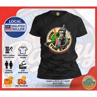 BAJU FUTURAMA JOIN THE EMPIRE ROUND NECK SHORT SLEEVE T SHIRT COTTON MICROFIBER