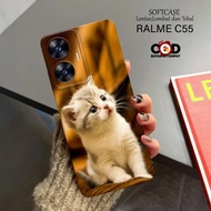 01-GB Latest Realme C55 Case - Realme C55 HP Casing - GRAND BCS - Fashion Case CAT - Realme C55 Cell