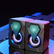 Loa Máy Tính Laptop PC Mini YST 1046 Để Bàn Led 7 Màu Cao Cấp