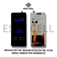 LCD TOUCHSCREEN REALME C67 4G - REALME 12 5G - REALME 13 5G - RMX3890 COMPLETE ORIGINAL