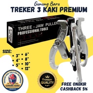 TREKER 3 LEGS - 2 LEGS PREMIUM IMPORT - Three Arm Puller - Two Jaw Bearing Puller