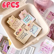 6PCS/Pack Handmade Scratch Cards Pupils Reward Points Fun Interactive Lottery Gifts