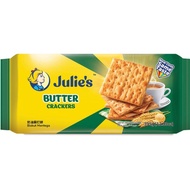 Julie's Butter Crackers, Sugar Crackers,Golden Crackers 368g