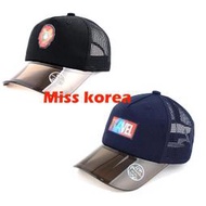 ♀高麗妹♀韓國 MARVEL 復仇者聯盟 鋼鐵人 兒童遮陽帽 抗UV 防曬帽 棒球帽 太陽帽 遮陽帽 (預購)