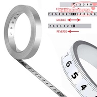 CHIHIRO1BFT8 Metal Tape Measure, 1/2/ Long 13MM Width Measuring Tape, Durable Self-Adhesive Stainles