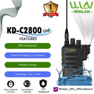 HT WINLAN WLN KD-C2800 WATERPROOF IP67 - UHF ( ISI 1 PCS )
