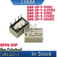 5/Piece New Original G6K-2P-Y-3VDC 3V G6K-2P-Y-4.5VDC 4.5V G6K-2P-Y-5VDC 5V G6K-2P-Y-12VDC 12V G6K-2