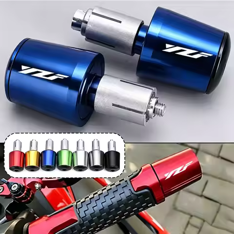 Motorcycle Handle Bar Ends Weight Handlebar Grips Cap Accessories For Yamaha YZF R125 R7 R6 R1 R3 YZ