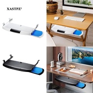 [Xastpz1] under Desk Keyboard Tray, Slide Out Keyboard Shelf, Slide Out Keyboard Drawer under Desk f