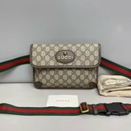 Gucci古馳 老花虎頭 腰包 胸包 斜背包