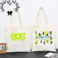 Because of You I Shine Bus Canvas Bag | For Easy Storage
