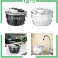 [Amleso] Fruit Washer Vegetable Washer Dryer Kitchen Dining Tool Vegetable Drainer Colander Fruit Dryer Drainer for