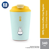 Montigo Miffy Sense Coffee Cup Regular 340mL | Colour: Miffy Sees Boris / Miffy Is Bored / Miffy Com