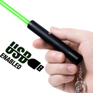 USB charging laser pointer green hunting Red laser 5MW powerful green hunting laserpointer powerful 